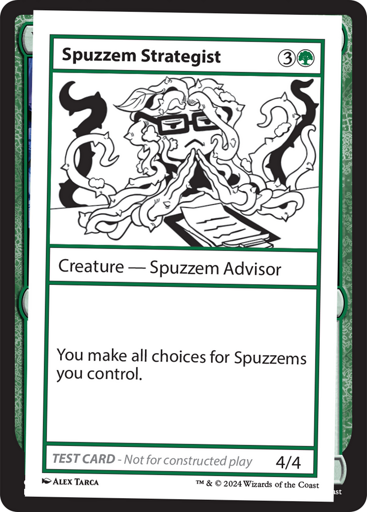 Spuzzem Strategist [Mystery Booster 2 Playtest Cards] | Clutch Gaming