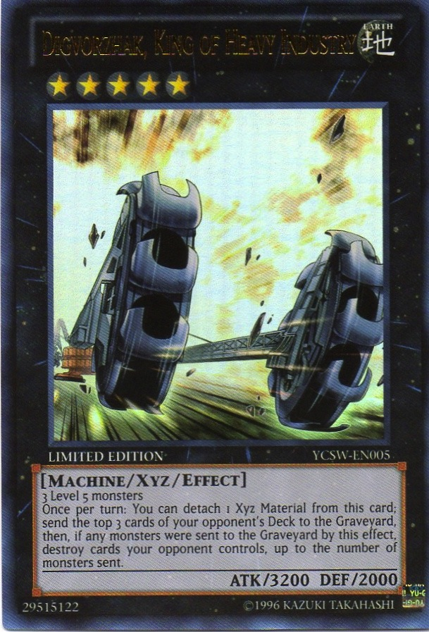Digvorzhak, King of Heavy Industry [YCSW-EN005] Ultra Rare | Clutch Gaming