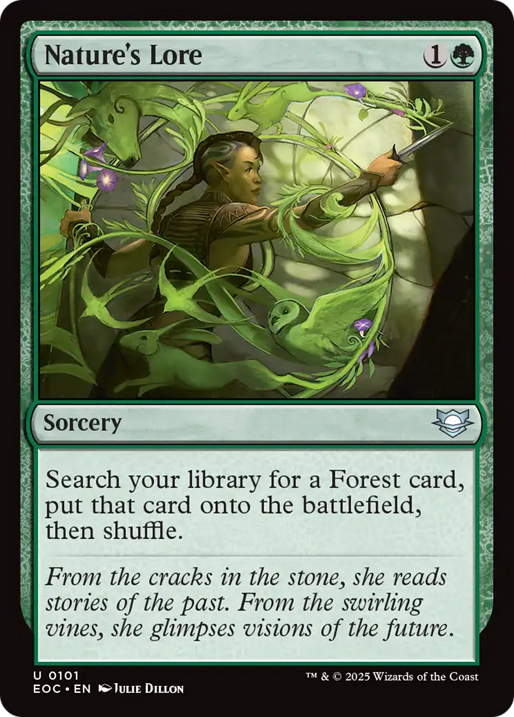 Nature's Lore [Edge of Eternities Commander] | Clutch Gaming