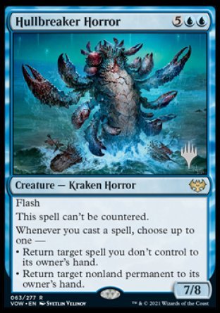 Hullbreaker Horror (Promo Pack) [Innistrad: Crimson Vow Promos] | Clutch Gaming