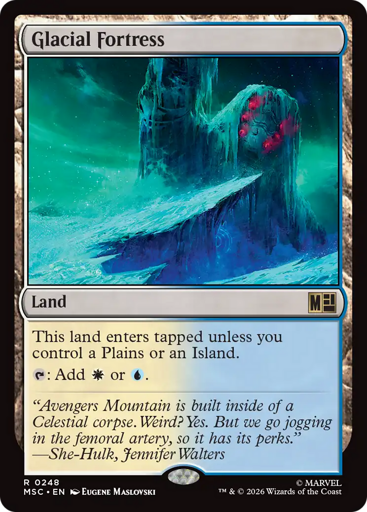 Glacial Fortress [Marvel Super Heroes Commander] | Clutch Gaming