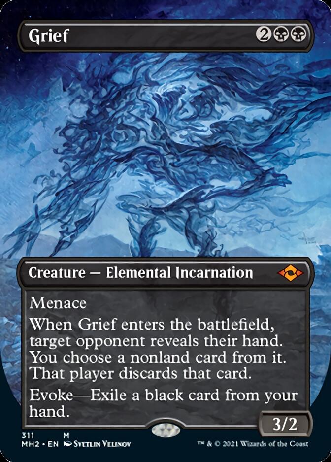 Grief (Borderless Alternate Art) [Modern Horizons 2] | Clutch Gaming