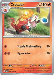 Crocalor (036/193) [Scarlet & Violet: Paldea Evolved] | Clutch Gaming