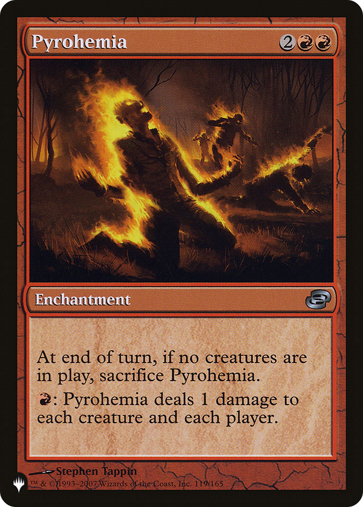 Pyrohemia [The List Reprints] | Clutch Gaming