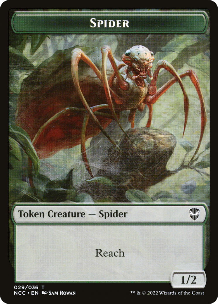 Treasure // Spider Double-Sided Token [The List] | Clutch Gaming