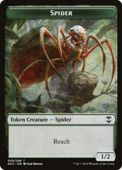 Treasure // Spider Double-Sided Token [The List] | Clutch Gaming