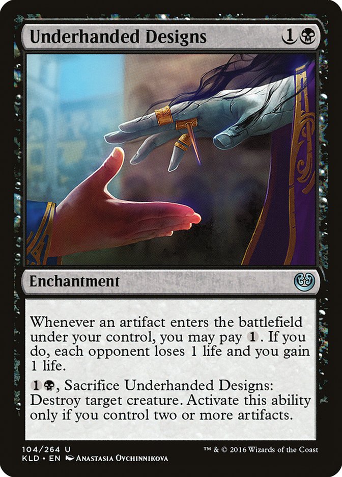 Underhanded Designs [Kaladesh] | Clutch Gaming