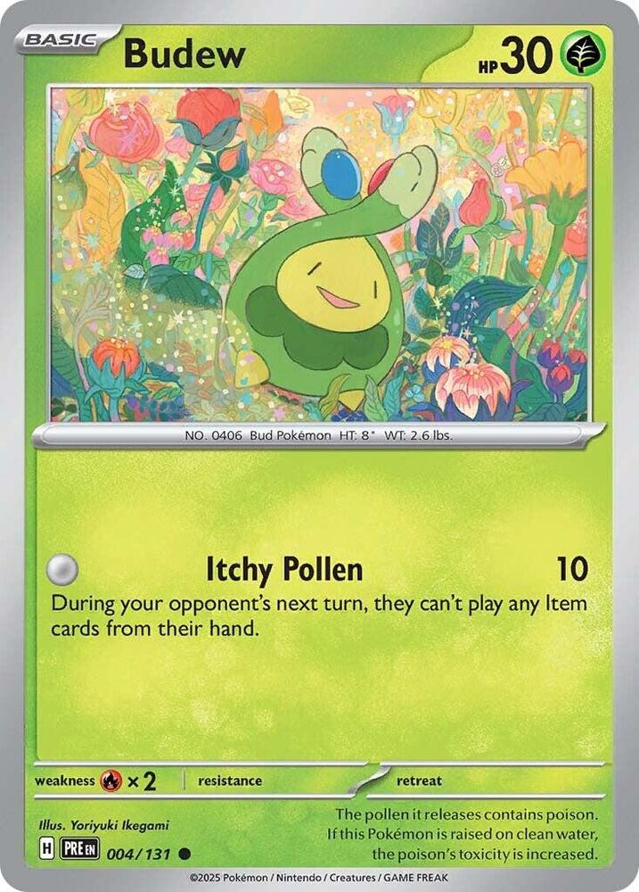 Budew (004/131) [Scarlet & Violet: Prismatic Evolutions] | Clutch Gaming