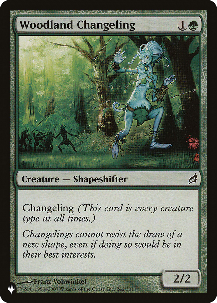 Woodland Changeling [The List Reprints] | Clutch Gaming