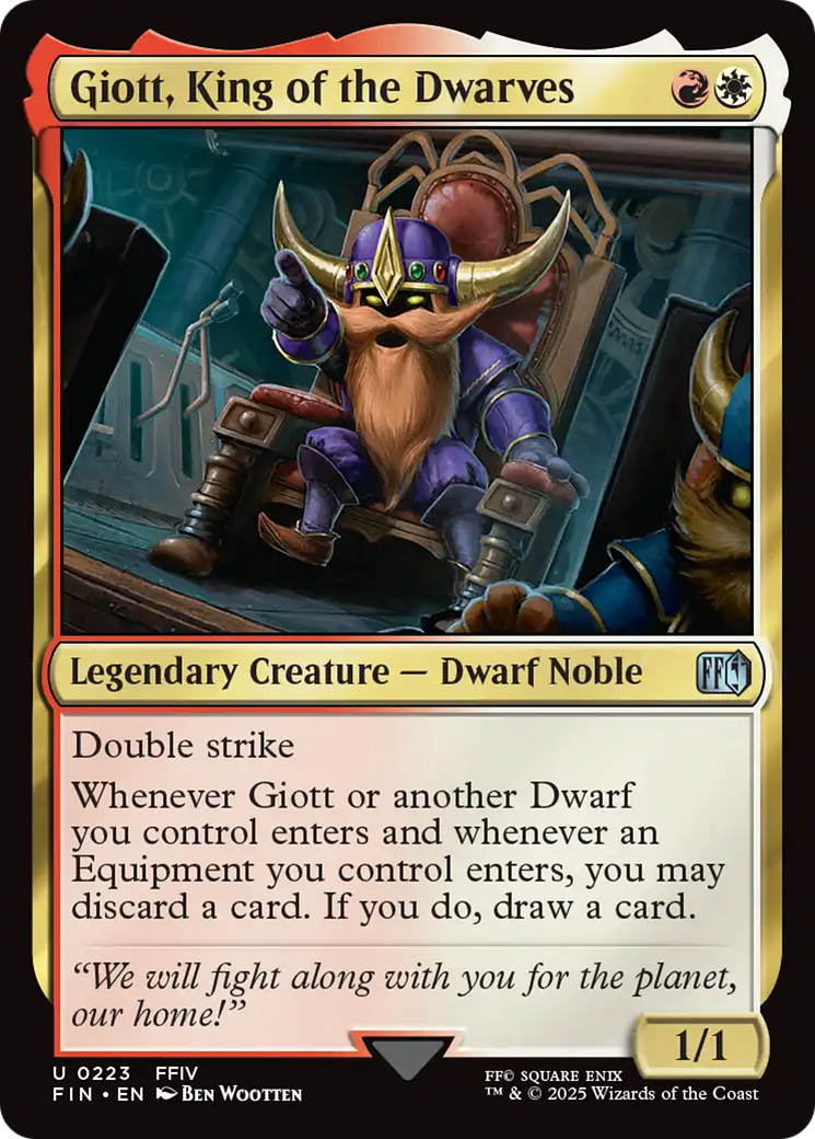 Giott, King of the Dwarves [FINAL FANTASY] | Clutch Gaming