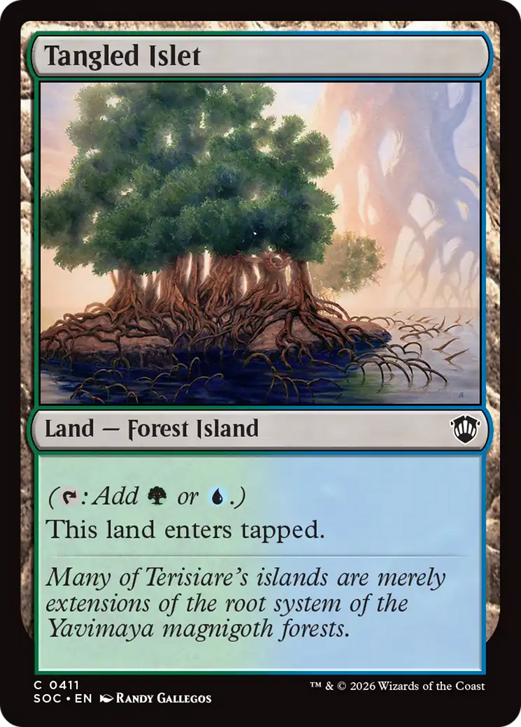 Tangled Islet [Secrets of Strixhaven Commander] | Clutch Gaming