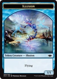 Illusion (005) // Myr (019) Double-Sided Token [Modern Horizons Tokens] | Clutch Gaming