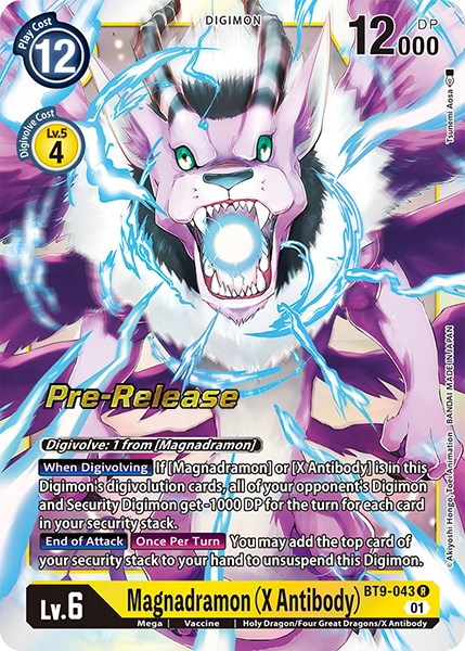 Magnadramon (X Antibody) [BT9-043] [X Record Pre-Release Promos] | Clutch Gaming