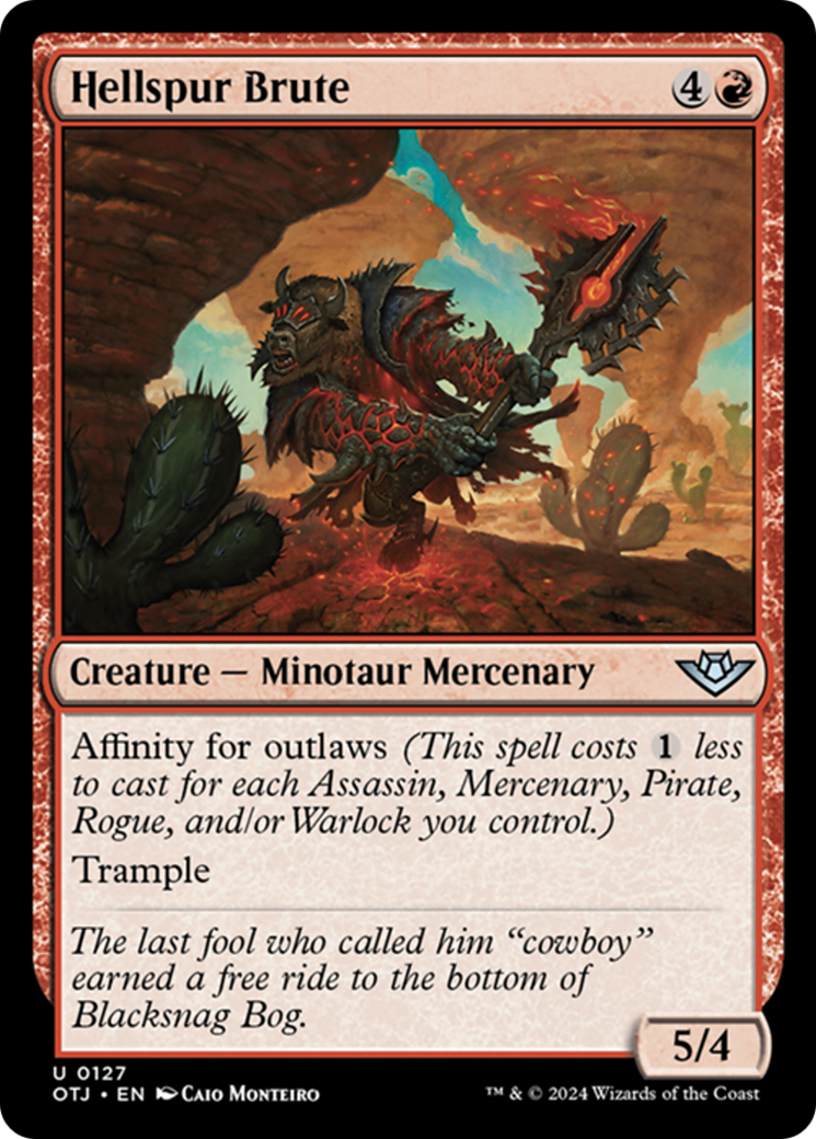 Hellspur Brute [Outlaws of Thunder Junction] | Clutch Gaming
