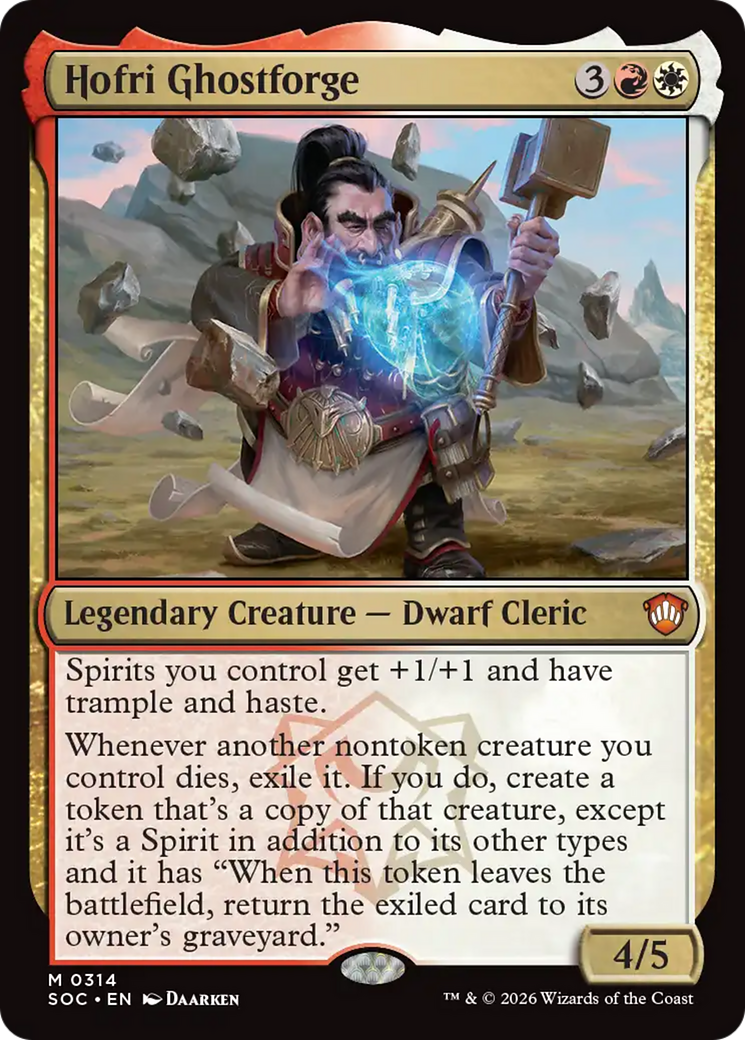 Hofri Ghostforge [Secrets of Strixhaven Commander] | Clutch Gaming
