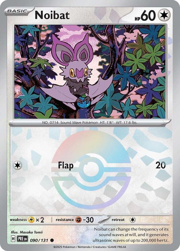 Noibat (090/131) (Poke Ball Pattern) [Scarlet & Violet: Prismatic Evolutions] | Clutch Gaming