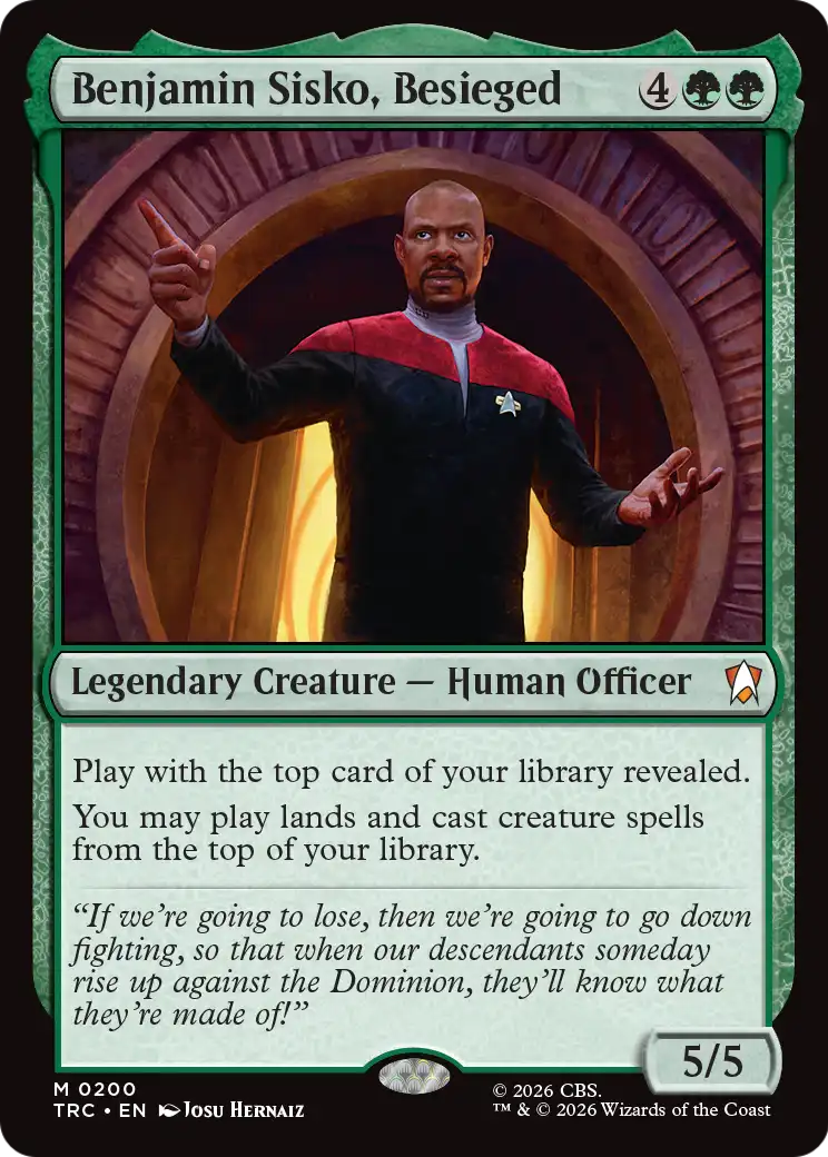 Benjamin Sisko, Besieged [Star Trek Commander] | Clutch Gaming