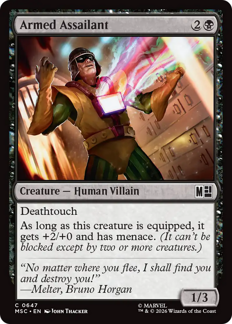 Armed Assailant [Marvel Super Heroes Commander] | Clutch Gaming