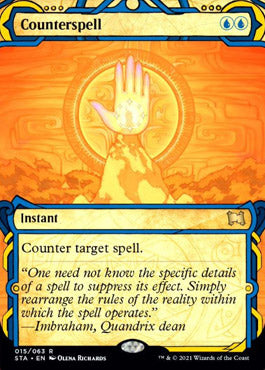 Counterspell (Foil Etched) [Strixhaven: Mystical Archive] | Clutch Gaming