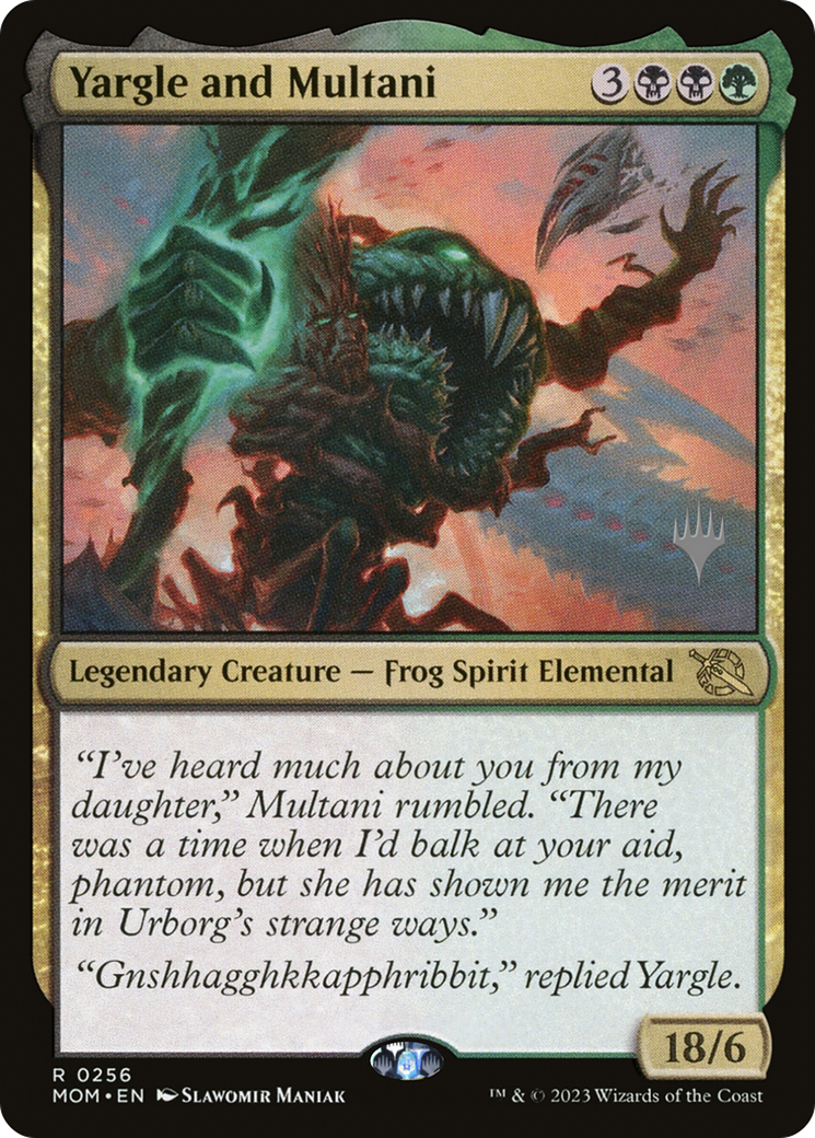 Yargle and Multani (Promo Pack) [March of the Machine Promos] | Clutch Gaming