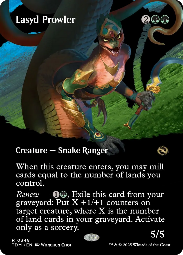 Lasyd Prowler (Borderless) [Tarkir: Dragonstorm] | Clutch Gaming