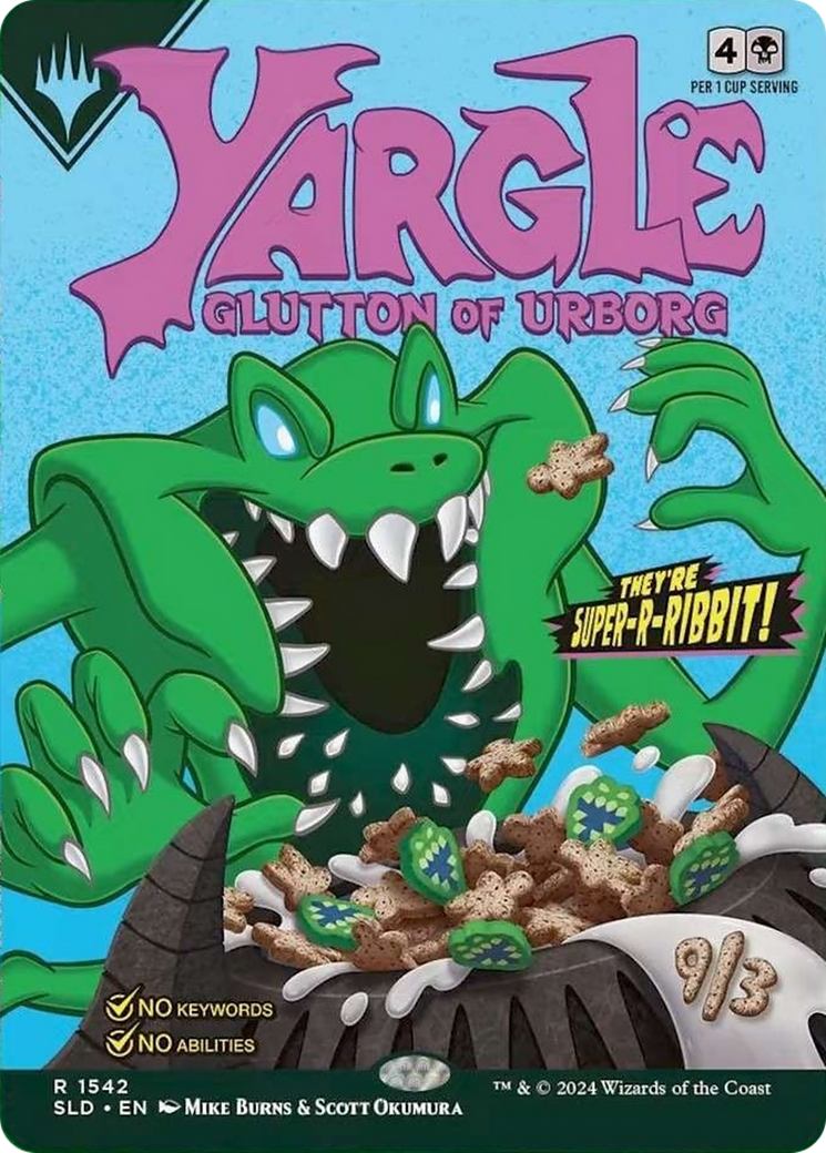 Yargle, Glutton of Urborg (Rainbow Foil) [Secret Lair Drop Series] | Clutch Gaming