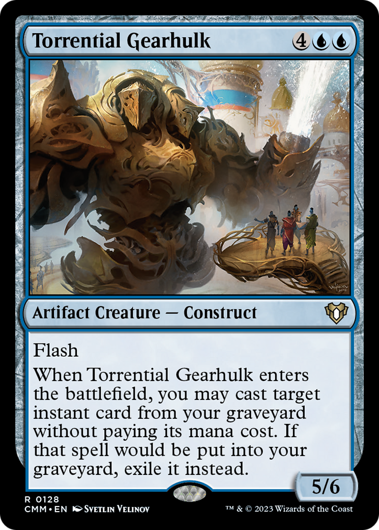 Torrential Gearhulk [Commander Masters] | Clutch Gaming