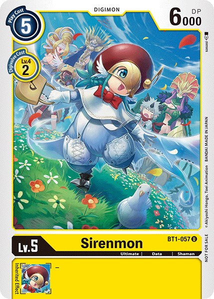 Sirenmon [BT1-057] (Winner Pack Double Diamond) [Release Special Booster Promos] | Clutch Gaming