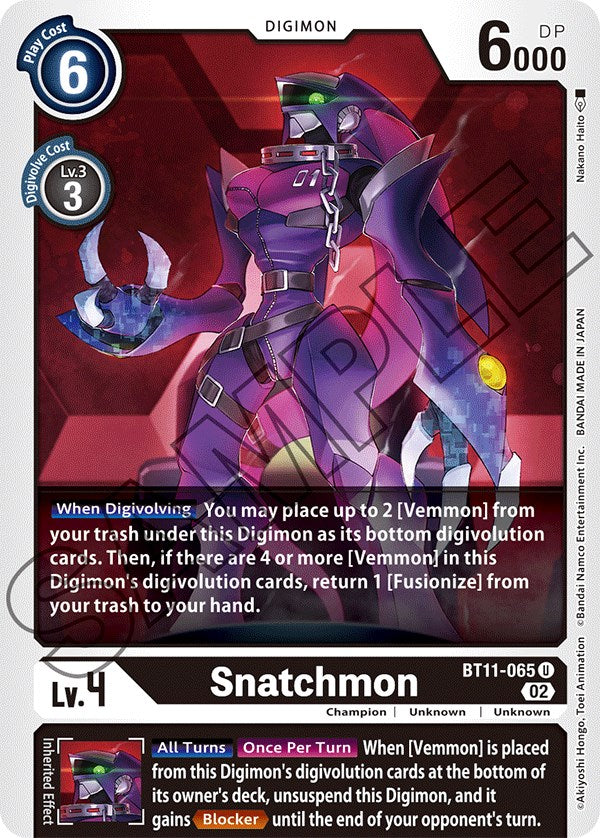 Snatchmon [BT11-065] [Dimensional Phase] | Clutch Gaming