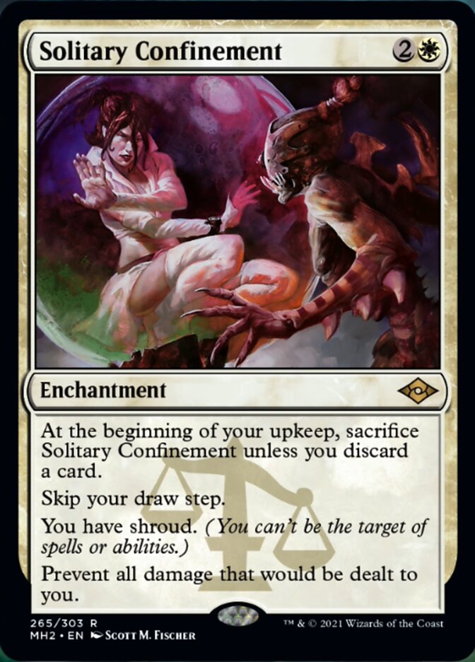 Solitary Confinement (Foil Etched) [Modern Horizons 2] | Clutch Gaming