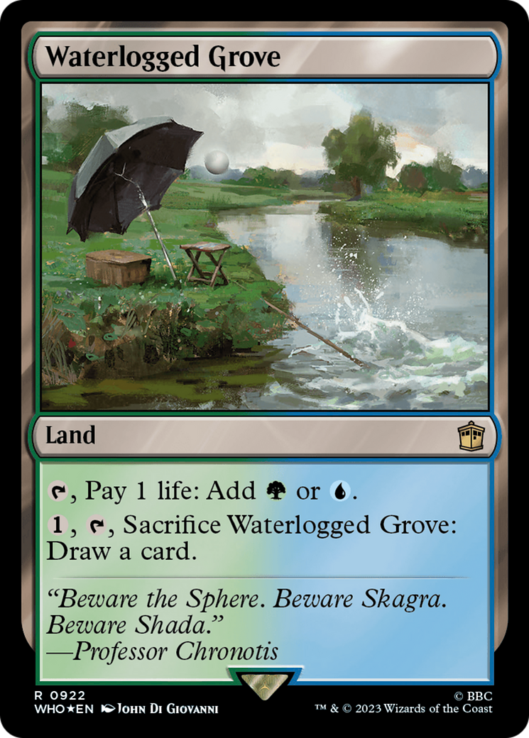 Waterlogged Grove (Surge Foil) [Doctor Who] | Clutch Gaming