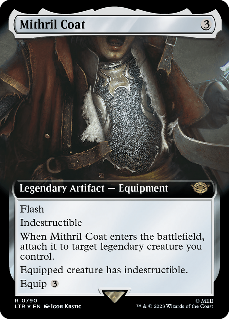 Mithril Coat (Extended Art) (Surge Foil) [The Lord of the Rings: Tales of Middle-Earth] | Clutch Gaming