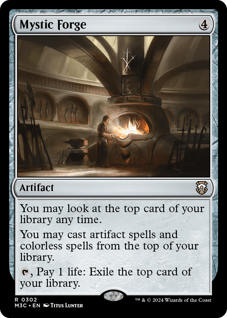 Mystic Forge (Ripple Foil) [Modern Horizons 3 Commander] | Clutch Gaming