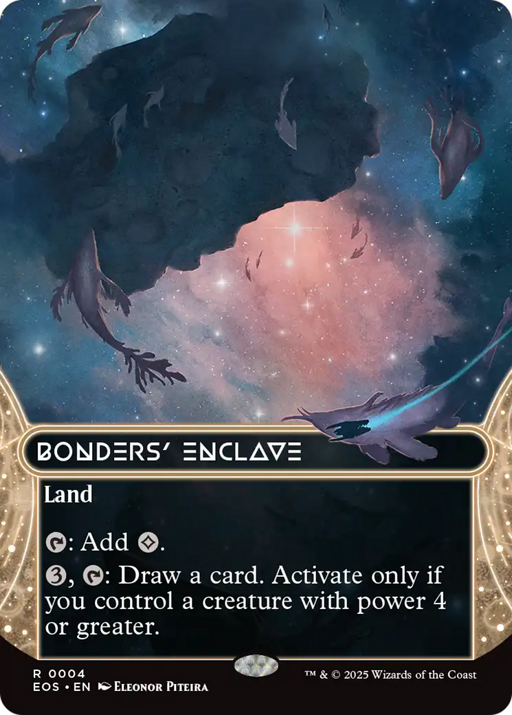 Bonders' Enclave (0004) (Borderless) [Edge of Eternities: Stellar Sights] | Clutch Gaming