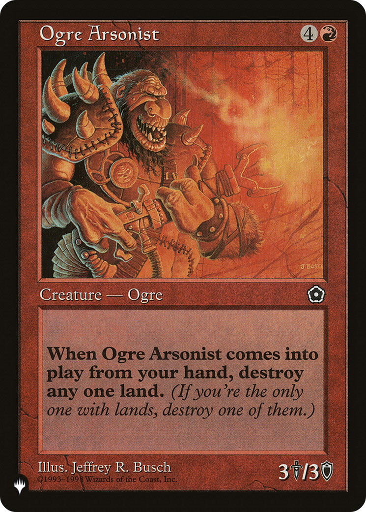 Ogre Arsonist [The List Reprints] | Clutch Gaming