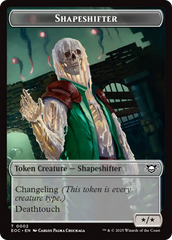 Shapeshifter // Golem (0013) Double-Sided Token [Edge of Eternities Commander Tokens] | Clutch Gaming