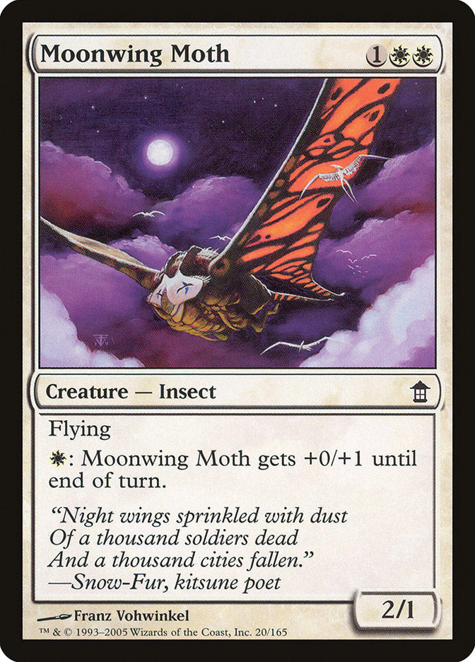 Moonwing Moth [Saviors of Kamigawa] | Clutch Gaming