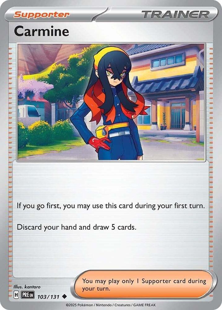 Carmine (103/131) [Scarlet & Violet: Prismatic Evolutions] | Clutch Gaming