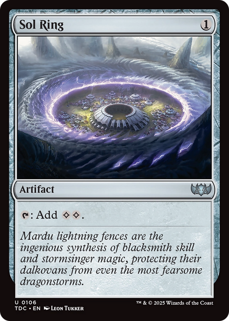 Sol Ring [Tarkir: Dragonstorm Commander] | Clutch Gaming