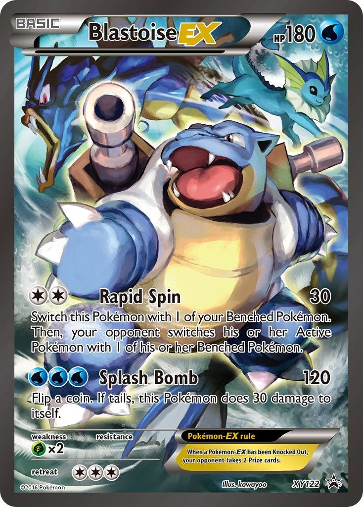 Blastoise EX (XY122) (Jumbo Card) [XY: Black Star Promos] | Clutch Gaming