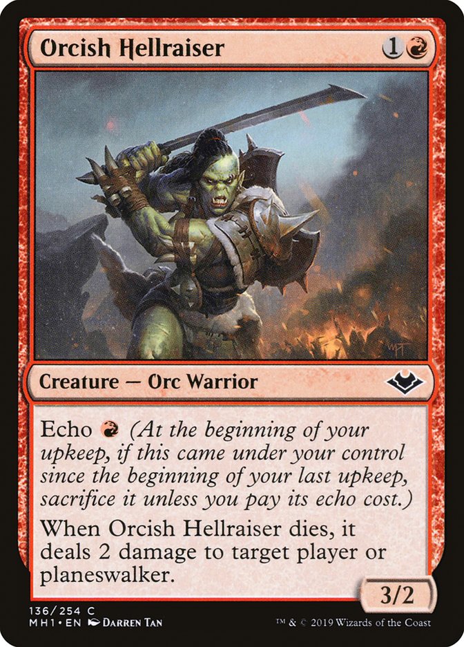 Orcish Hellraiser [Modern Horizons] | Clutch Gaming