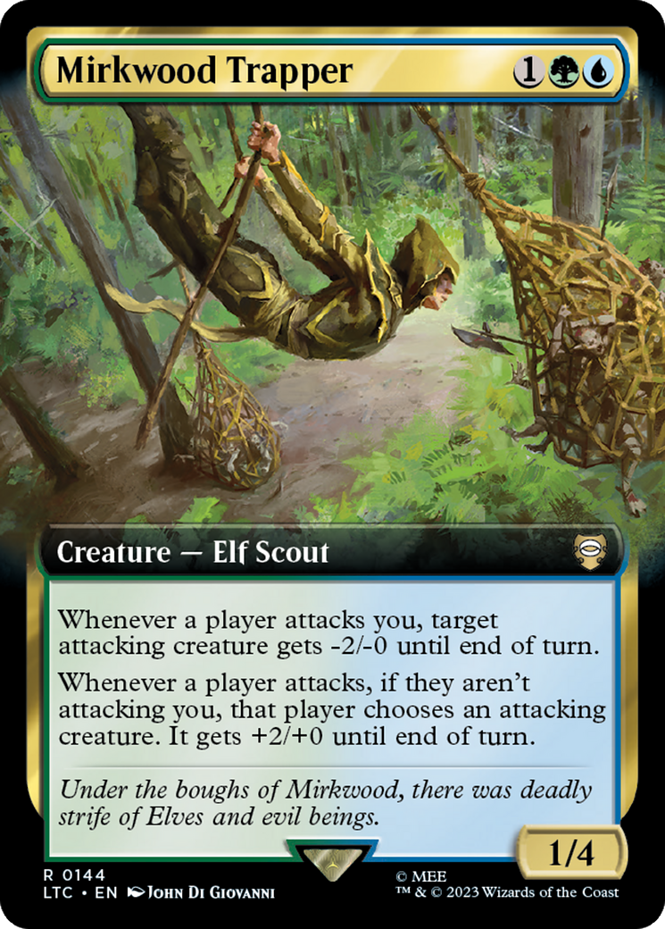 Mirkwood Trapper (Extended Art) [The Lord of the Rings: Tales of Middle-Earth Commander] | Clutch Gaming