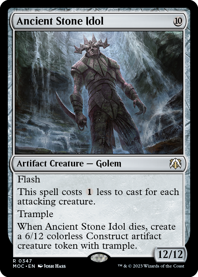 Ancient Stone Idol [March of the Machine Commander] | Clutch Gaming