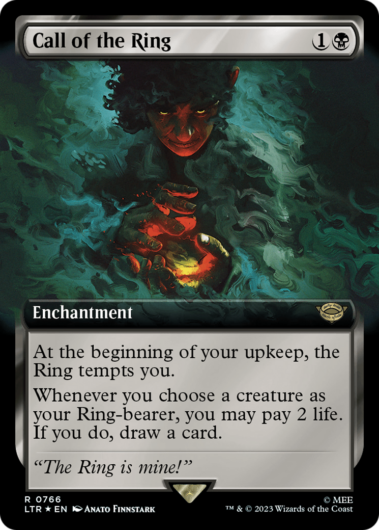 Call of the Ring (Extended Art) (Surge Foil) [The Lord of the Rings: Tales of Middle-Earth] | Clutch Gaming