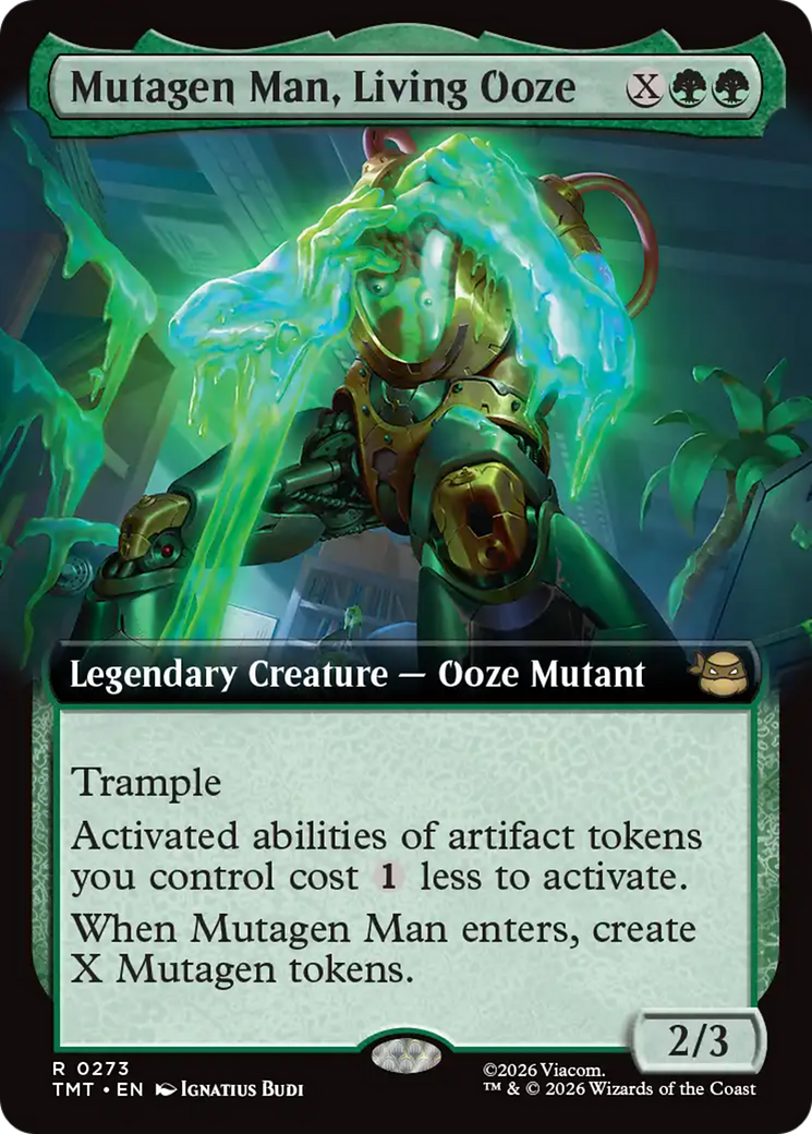 Mutagen Man, Living Ooze (Extended Art) [Teenage Mutant Ninja Turtles] | Clutch Gaming