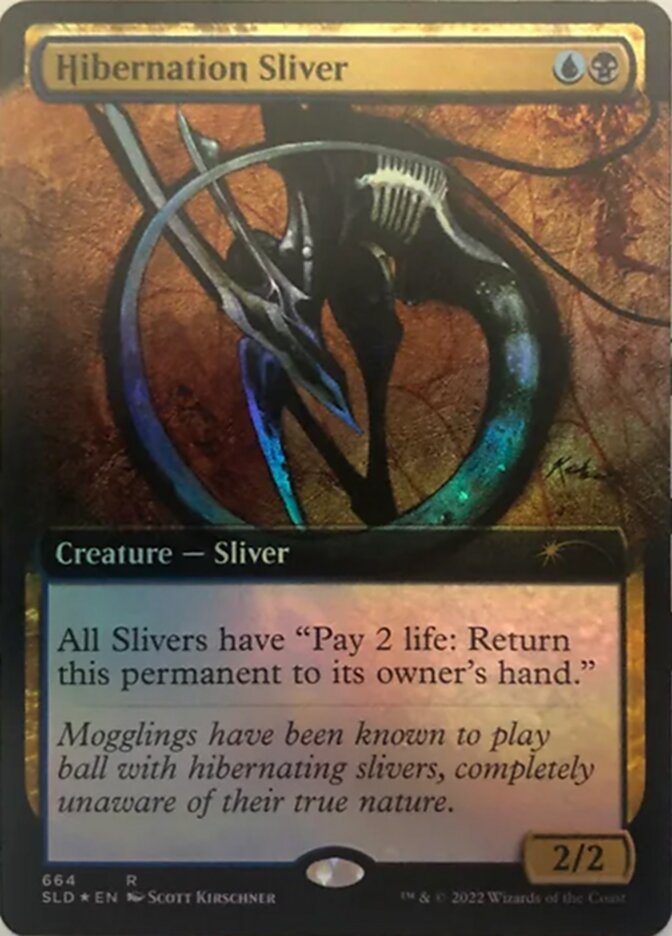 Hibernation Sliver (Extended Art) [Secret Lair Drop Promos] | Clutch Gaming