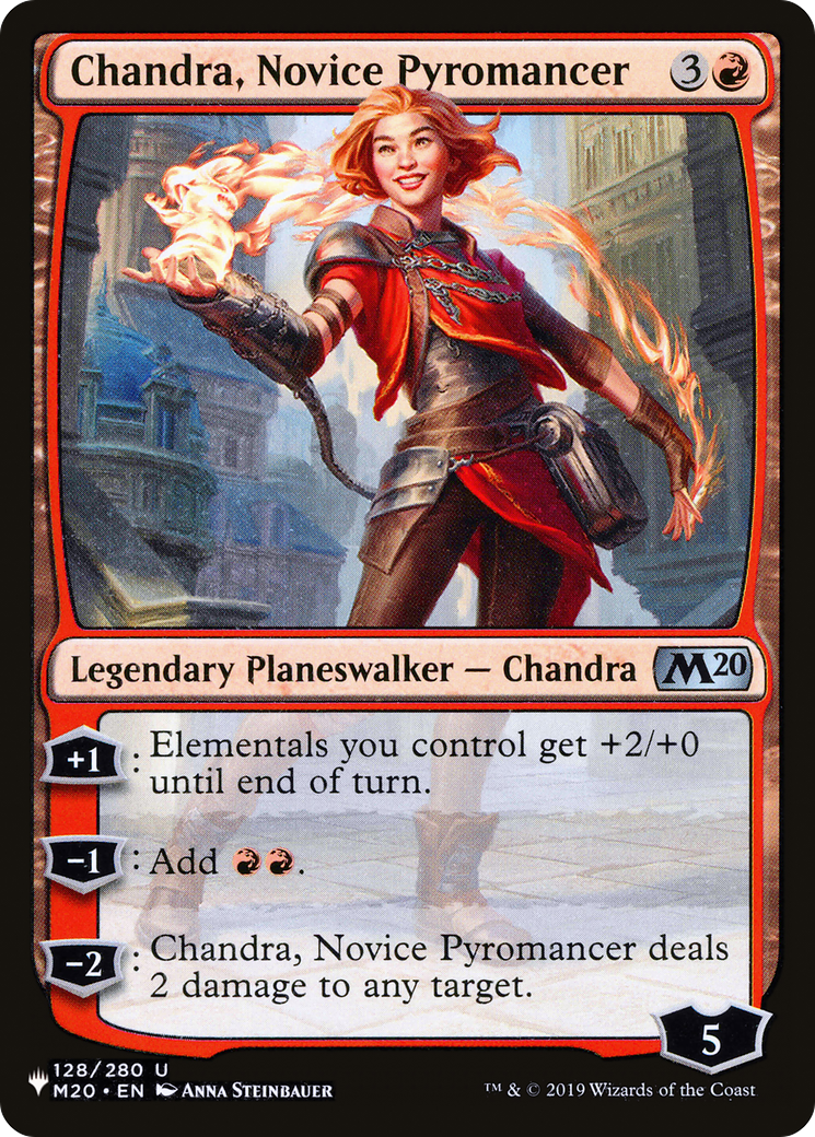 Chandra, Novice Pyromancer [The List Reprints] | Clutch Gaming