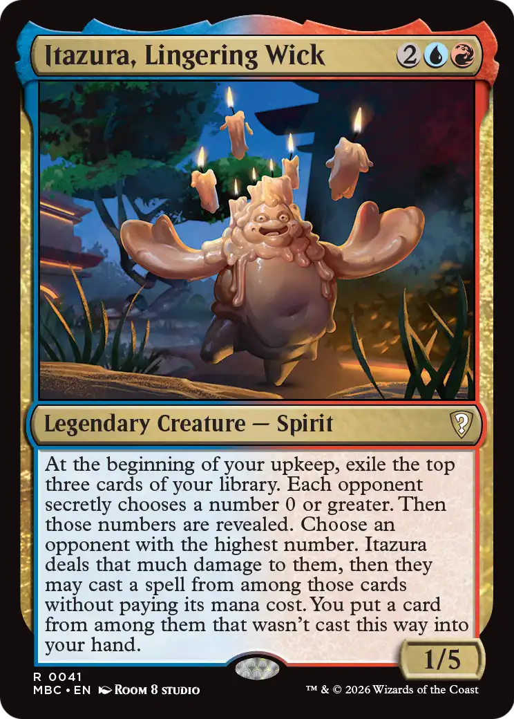 Itazura, Lingering Wick [Mystery Booster: Commander Edition] | Clutch Gaming