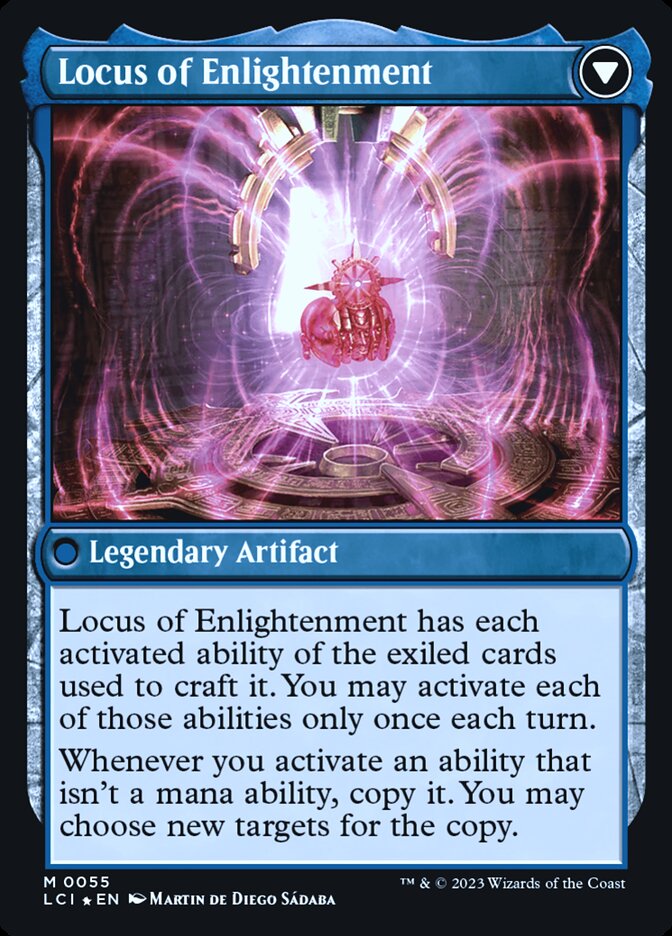 The Enigma Jewel // Locus of Enlightenment [The Lost Caverns of Ixalan Prerelease Cards] | Clutch Gaming