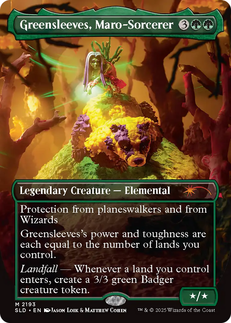 Greensleeves, Maro-Sorcerer (Rainbow Foil) [Secret Lair Drop Series] | Clutch Gaming